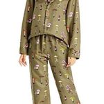 The Bright Side mushroom pajamas Green Size XS Photo 0