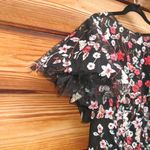 Mac Duggal  $798 EMBELLISHED BUTTERFLY TEA LENGTH A LINE DRESS 20323 Photo 8