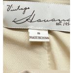 Vintage Havana Cream Vegan Leather Leggings NWT Small Photo 2