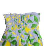 Anthropologie  Maeve Lemon Grove Strapless Jumpsuit Size: 10P Photo 5