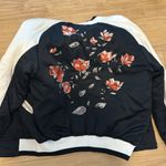 Silence + Noise  Floral Bomber Jacket Photo 5