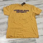 Louisiana State University Jeep Tee Size Medium. NWT Gold Photo 0