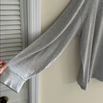 Abercrombie & Fitch soft A&F gray 100% cotton long sleeve lounge tee shirt XXL Photo 3