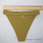 NEW Rhythm.X‎ Free People Paisley Hi String Bikini Bottoms size S Pistachio Green Photo 4
