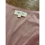 Princess Polly Moi Rai satin pink wrap flowy mini dress Photo 2