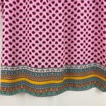 Violet+Claire Pink Mixed Print Boho Sleeveless Blouse Feminine Girly Gypsy Photo 13