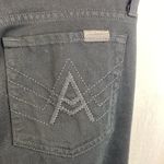 7 For All Mankind 7FAMK Black A Line Flair Leg Jeans 27 Photo 3