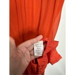 Moulinette Soeurs  Mini Embroidered Jeweled Orange Dress Size 2‎ Photo 6