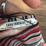 NWOT Zara trafalue Size small beach dress striped Brown Photo 3
