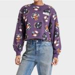 Marvel NEW  Black Panther Artist Series Cropped Sweatshirt Size Large Oversized Photo 10