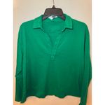 Frank & Eileen Patrick Kelly Green Popover - Size M Photo 3