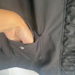 Chico's Zenergy Black Full Zip Floral Contrast Lightweight Jacket Size 3/LG Photo 6