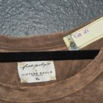 Free People  Brown Graphic Tee - Short Sleeve Photo 3