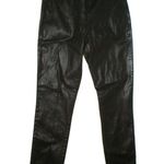 NYDJ NWT New  Womens 2 Not Your Daughters Jeans USA Coated Leather Leggings Gia Photo 1