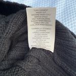 Philosophy  Black Cable Knit Sweater Photo 5