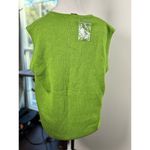 Reference Point NY Large Christmas Sweater Vest Zipper Snowman Green Snow Size XL Photo 8