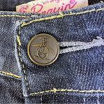 Penguin by Munsingwear (no size tag)Dark Blue Denim Capri’s with Leg Zip… Photo 4