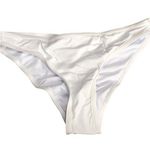Frederick's of Hollywood  Classic Bikini Bottom Ruched White M Photo 0
