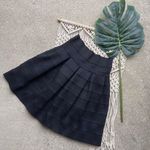 Girls From Savory Black Ponte Bell Skirt Size X Photo 0