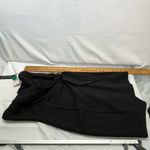 Trixxi  CLOTHING CO STRAPLESS WRAP STYLE EVENING DRESS V CUT NECKLINE S BLACK NEW Photo 11