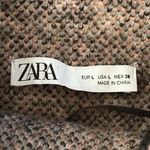 ZARA Floral Mock Turtleneck Sz L Photo 7