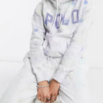 Ralph Lauren Polo  logo Hoodie Sweatshirt Pastel Paintsplatter Photo 0