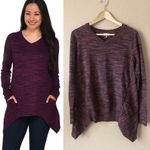 LOGO By Lori Goldstein melange pocket sweater Photo 1