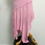 Free People Candied Lilac Pink Rose Sing Out Loud Sleeveless Asymmetrical Tunic Photo 3
