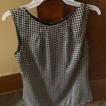 Merona  - Business Casual Top - black and white - size extra small Photo 0