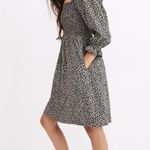 Madewell Lucie Smocked Milkmaid Ditsy Floral Cotton Dress XS Photo 2