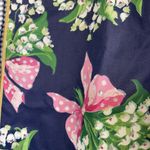 Quacker Factory Vintage The Quaker Factory Bow Floral Button Down NWT Photo 3