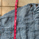 Faherty Linen Mechanic Overall In Railroad Stripe Photo 13