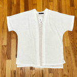 Merokeety NWT woman’s white cardigan  Photo 0