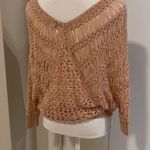 Anthropologie The cue pale pink nude sweater small NWOT #56 Photo 2