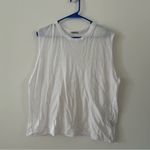 Buck Mason White Slub Muscle Tank Size M Size M Photo 3