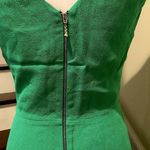 Kate Spade Jade Green Tea Length Cap Sleeves Empire Crossover Top Dress Sz 4 Photo 6