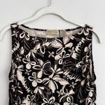 Apostrophe BLACK AND BROWN  FLORAL TANK TOP‎ Photo 2