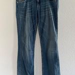 Miss Me Jeans Women 39 Medium Wash Denim Low Rise Boot Bling Embellished Y2K Photo 0