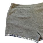 Paper Crane Ethereal Shorts by Knit Frayed Hem Blue Gray Size L Photo 6