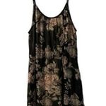 Audrey  Spaghetti Strap Brown Floral Anthro Boho Size Large EUC #4781 Photo 0