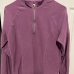 L.L.Bean  light purple pullover fleece size medium Photo 0