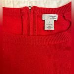 Halogen  red cashmere sweater NWOT Photo 4