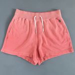 Ralph Lauren Polo Fleece Drawstring Pink Cotton Womens Shorts Photo 3