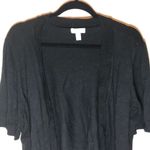Charter Club Black Cropped Shrug Cardigan Sweater Photo 2