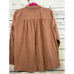 J.Jill Women's  Corduroy Shirt Size M Brown Photo 8