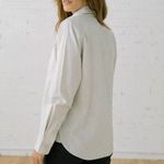Tradlands Jessica Grey Long Sleeve XS Collared Lightweight Gray Photo 1