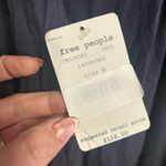 Free People  Gray Long Sleeve Ruffled Tunic​ Photo 2