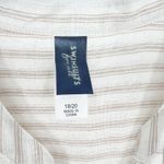 Swimsuits for All Elba Linen Blend Stripe‎ Bathing Suit Cover Up 18/20 Tan Size undefined Photo 6