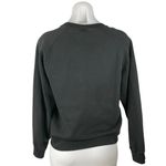 Uniqlo  PEANUTS You Can Be Anything Women's Black Long Sleeve Sweatshirt Top S Photo 2