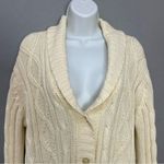 Vintage Cardigan Sweater Cream Off Photo 2